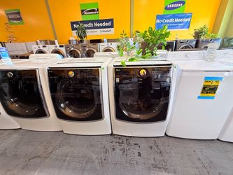 Jumbo washer and dryer no credit needed