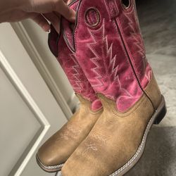 Pink Cowgirl Boots 