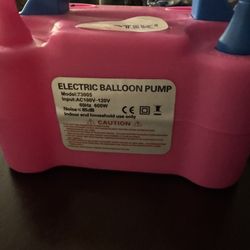 Electric Balloon Pump