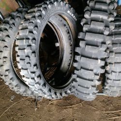 Dirtbike Tires....I Have 2 More Big Ones Besides One In Pic