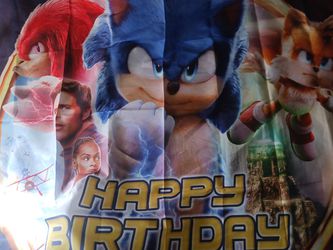 Sonic Party Birthday Decoration  Thumbnail
