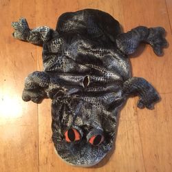 Frog dog pet costume size small
