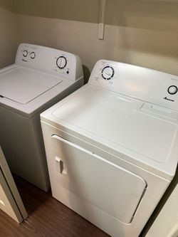 Washer and dryer Amana