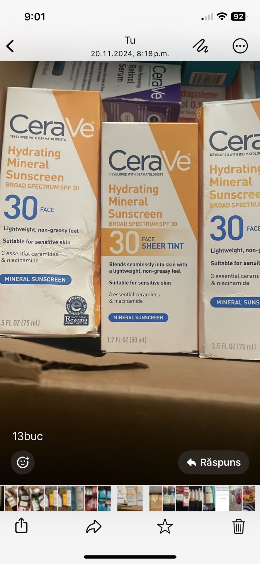 day and night face creams