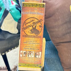 $60 obo 29 in. Wooden Folding Burro Sawhorse (2-Pack) Silver Lake 90026