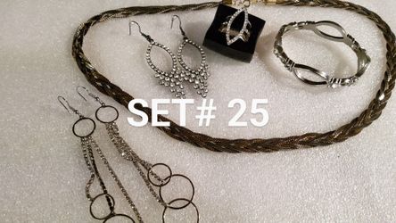 Pretty jewelery Sets.. click Pic Twice For # Sets All REDUCED TO $5 A SET