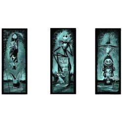 The Nightmare Before Christmas Stretching Portraits Hanging Pictures