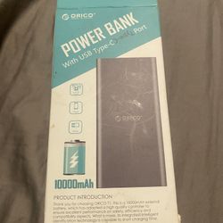 Power Bank/ Charger With C Type 