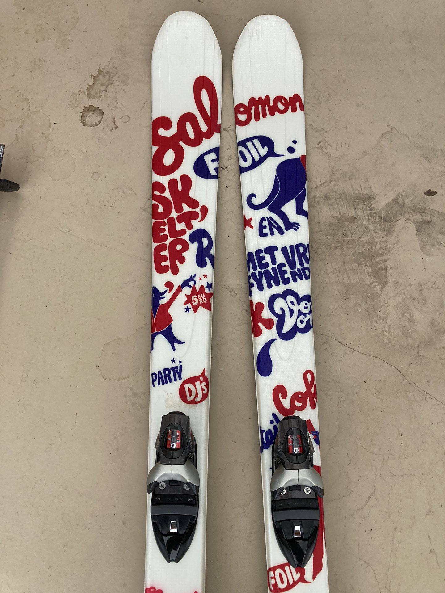 Salomon Teneighty Foil Skis Bindings + Boots for Sale in St. FL - OfferUp