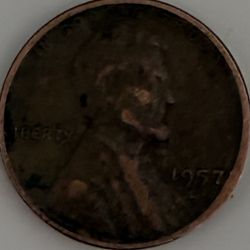 1957 D Penny