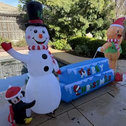 3 Christmas Decorations 