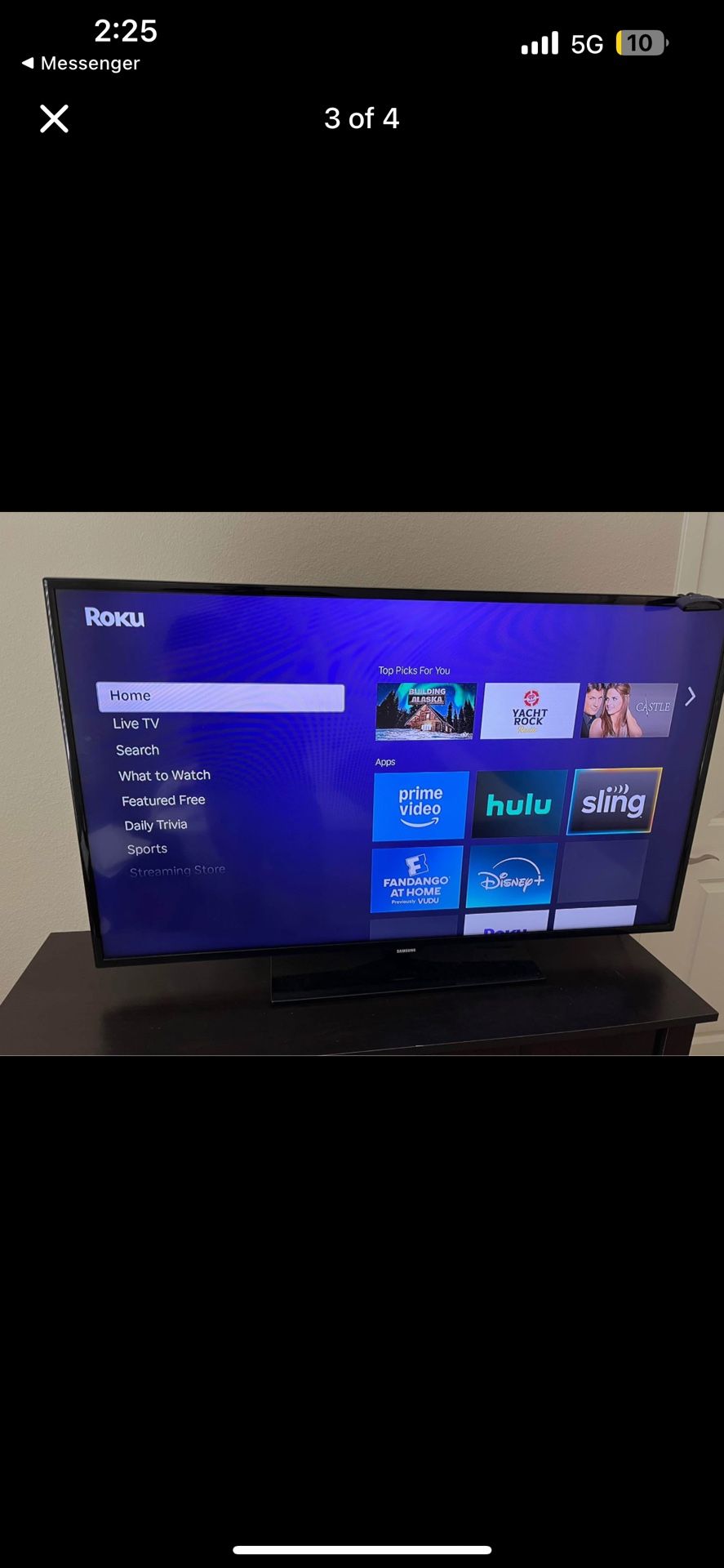 Tv Samsung 55 Inch Not Smart Great Picture Quality