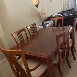 Dining Table Set Of 8 (cherrywood)
