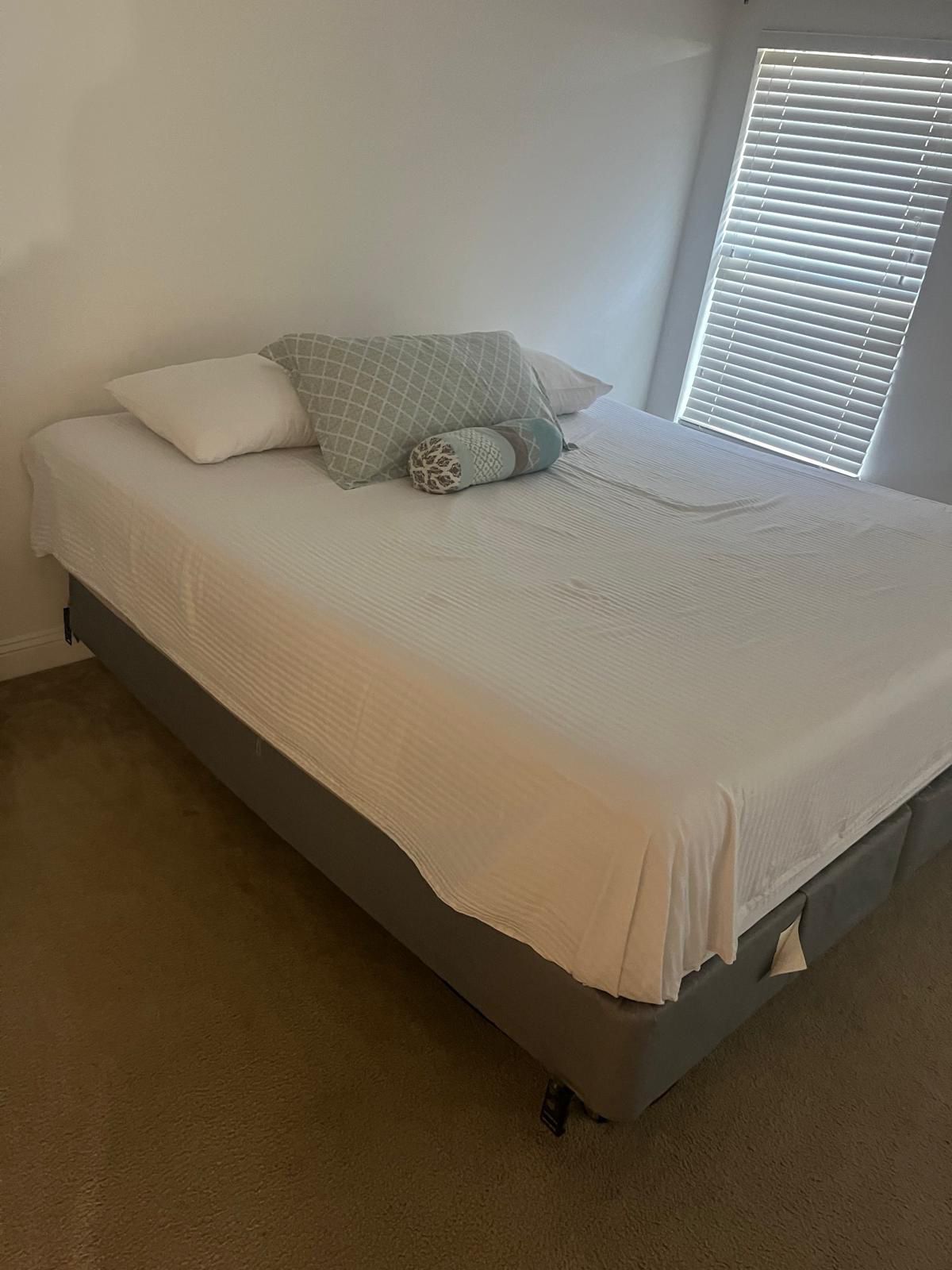 King Size Bed with Mattress  FREE