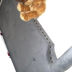 Gray Upholstered bunk beds