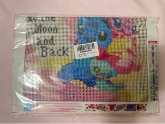 Disney Stitch Diamond Painting Kit (Pick Up Only)