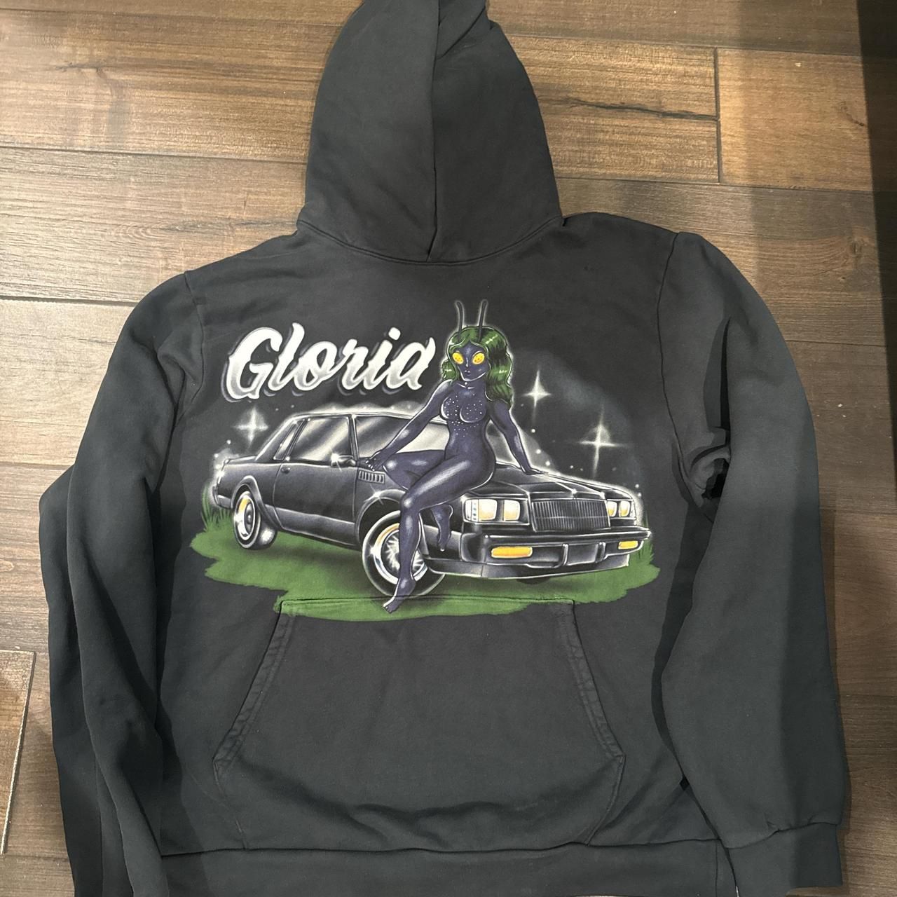 Men's Black Hoodie(69)45