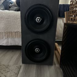 SoundQubed 12” HDS2.1 Pair With Box