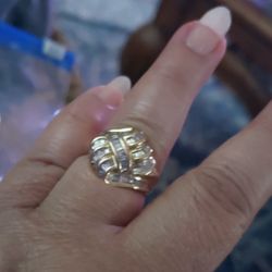 10k Diamond Ring Size 8 