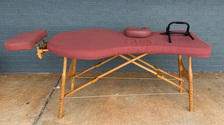 Massage table
