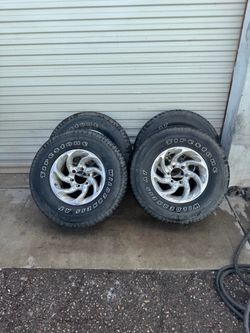 Chevy 6 lug wheels and tires