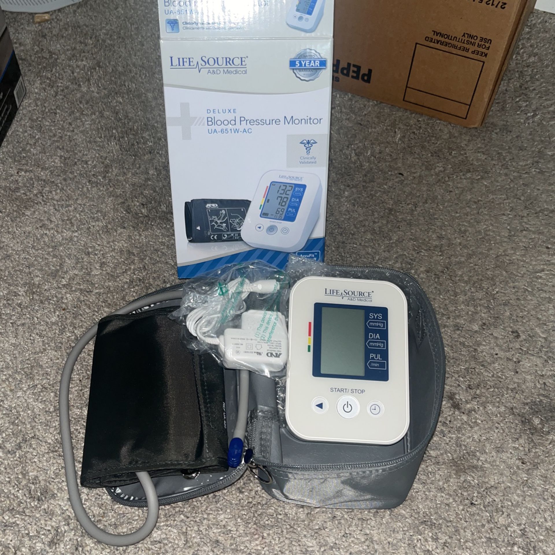 Life Source Deluxe Blood Pressure Monitor