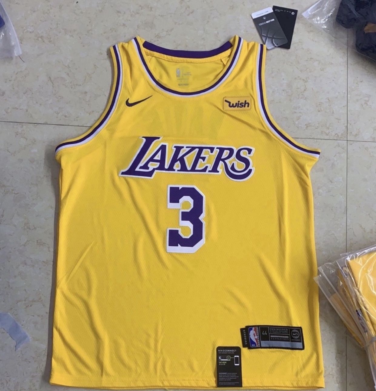 Anthony Davis Lakers Jerseys