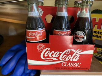 1989 coke bottles never opened! 