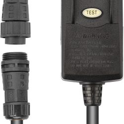 AUTOMATTERS Snow Melting Mat Power Plug, UL Listed, 5.5FT Long, 14/3AWG, 120V, 15AMP, SJT PVC Jacket