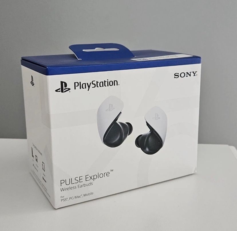 Sony PlayStation PULSE Explore Wireless Earbuds for PS5 & more - White