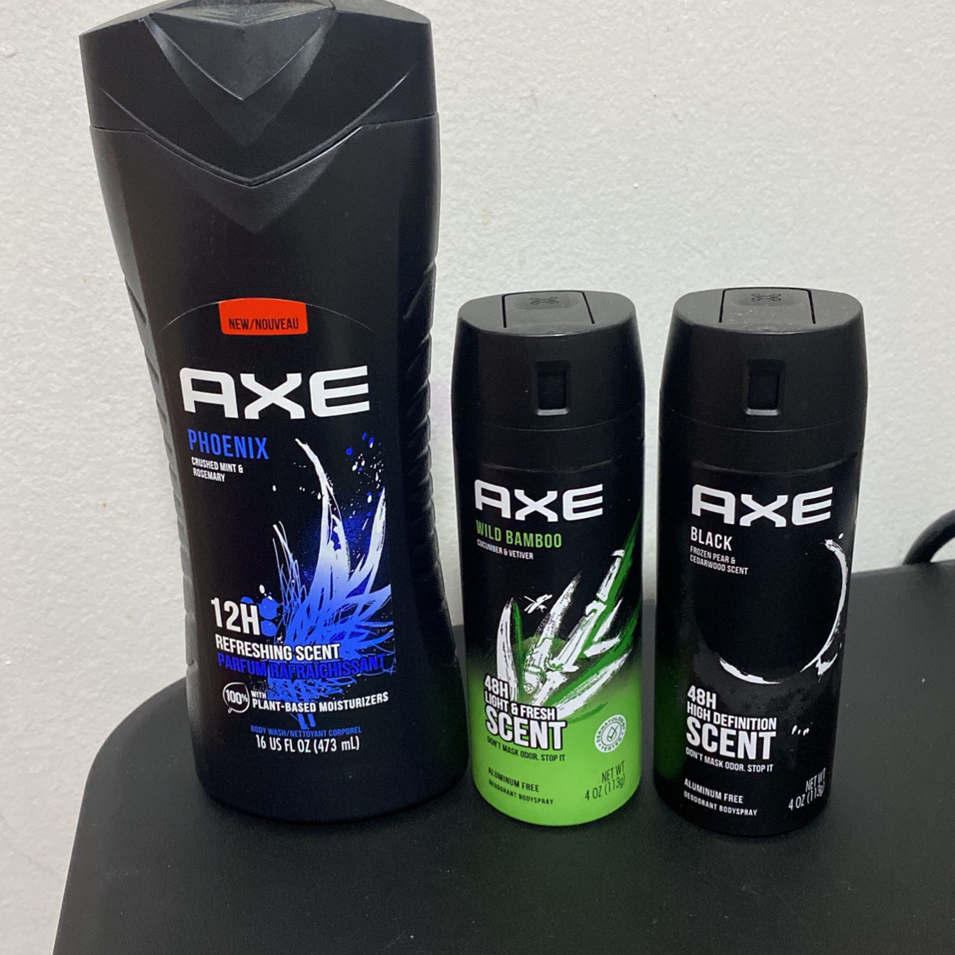 Axe Body Wash & Sprayed (3)