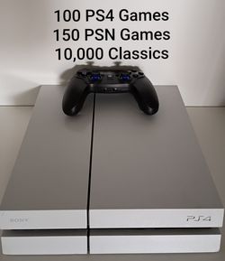 PlayStation 4 with 10,000 Games