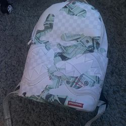 3AM MONEY AT RANDOM SPRAYGROUND BACKPACK 