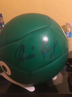 Balon autografiado por Alberto Garcia Aspe