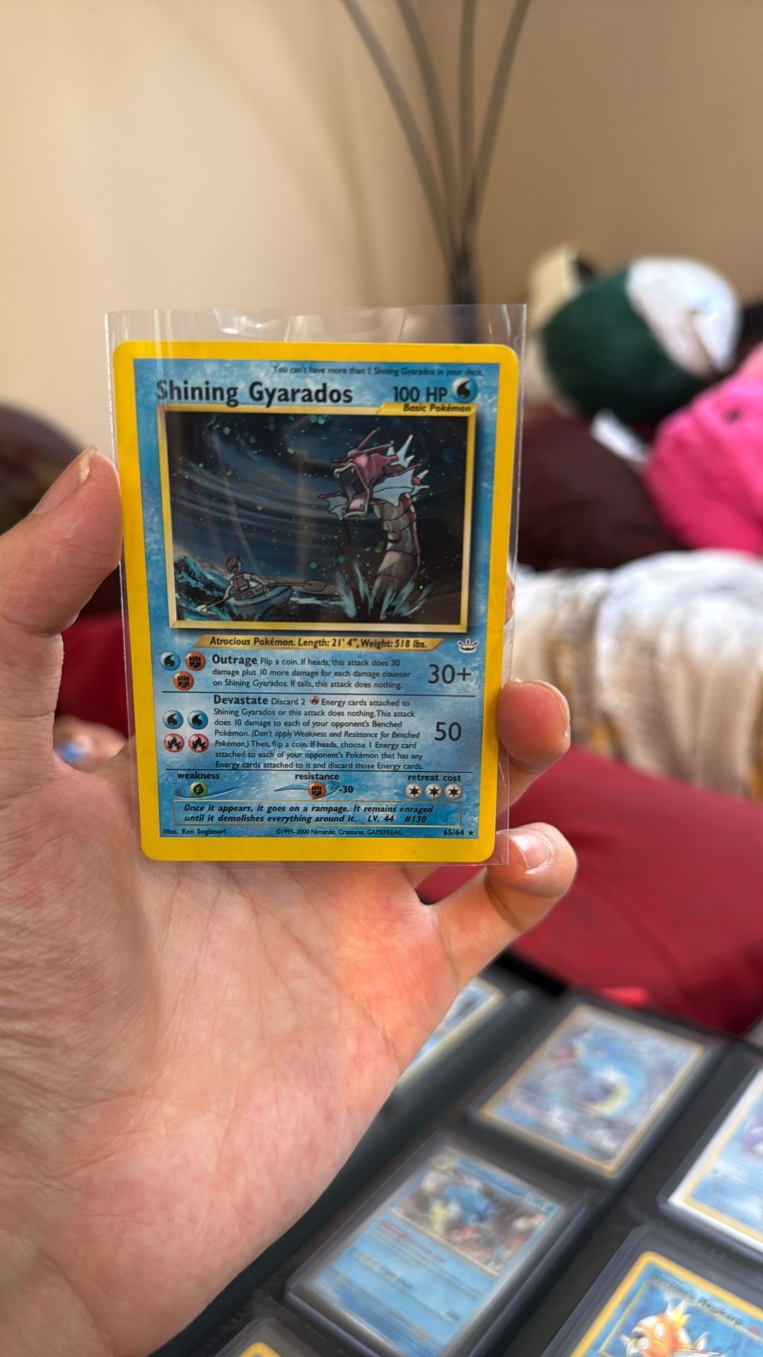Shining gyarados LP+++~NM