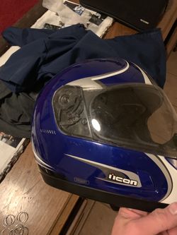 Icon alliance helmet size large