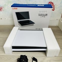 G-STORY 15.6 Inch IPS 4k 60Hz Portable Monitor Gaming Display Integrated with 3840×2160 with 2 HDMI Ports FreeSync Built In Playstation 5 Disc/Digital