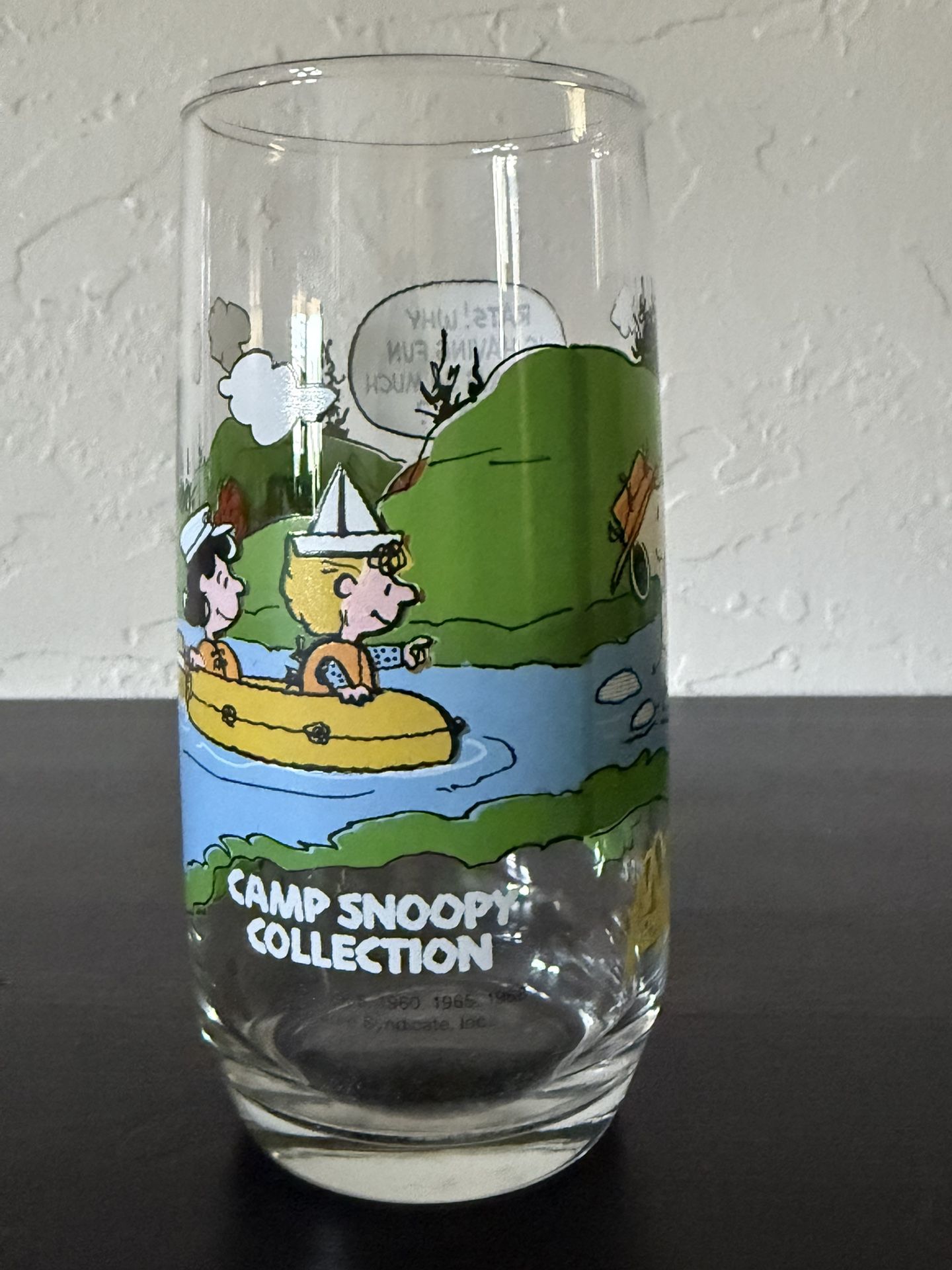 Vintage McDonalds Camp Snoopy Collection Cup