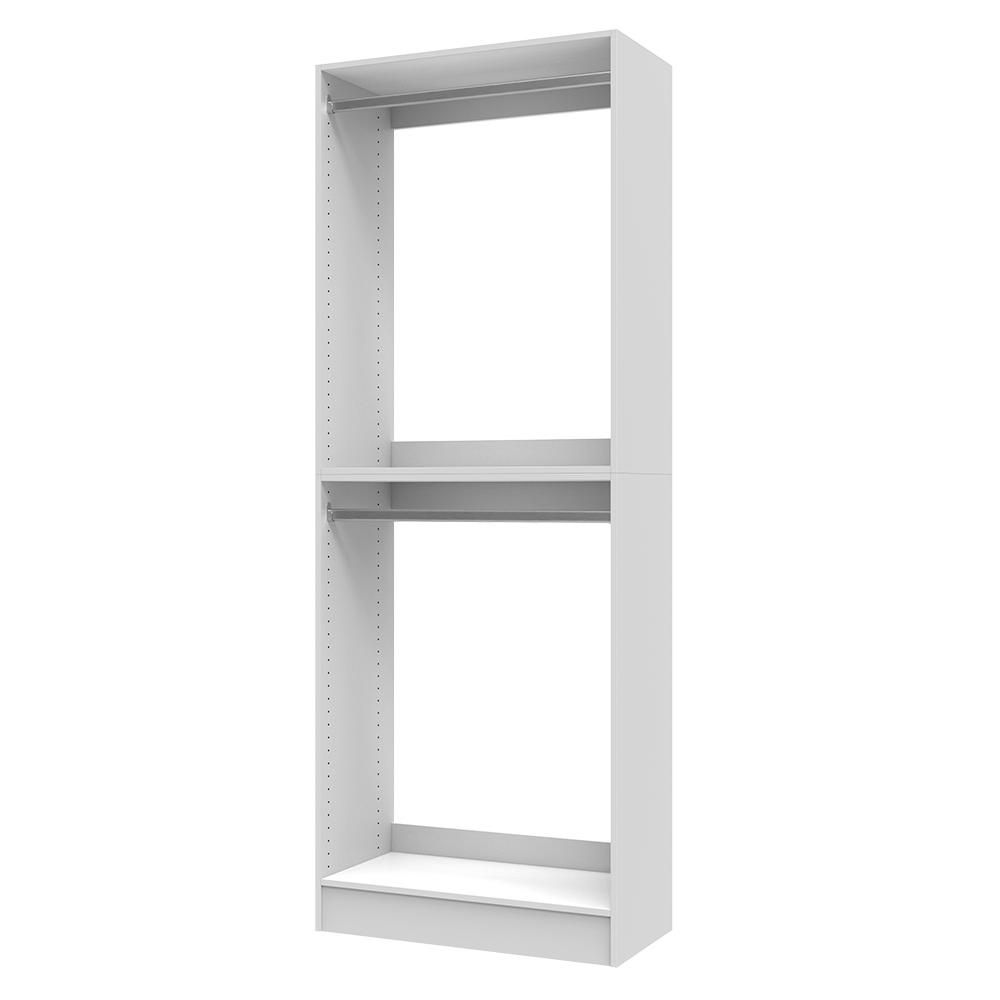 Modifi T30 white closet organizer shelf 30”w X 72”h NIB