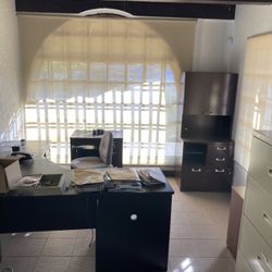 Office Furniture: Desks And Cabinets-whole Office 