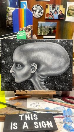 Extra terrestrial portrait