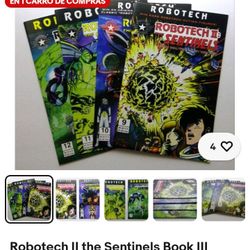 Robotech II Sentinels Academy Cómics 1994 #9-10-11-12