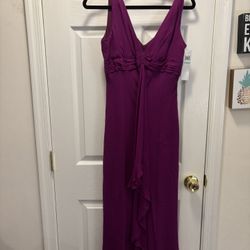 Maggy London Purple Dress
