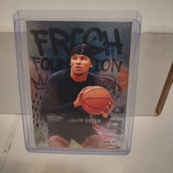 2021 Skybox Fresh Foundation Jalen Green