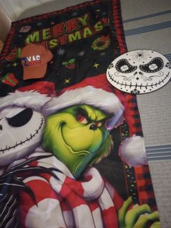 Halloween Christmas Nightmare Before Jack Skellington Grinch door cover Hispanic Heritage