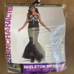 Skeleton Mermaid Costume