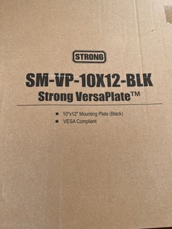 SnapAV Strong® VersaPlate 10"x12" Black Mounting