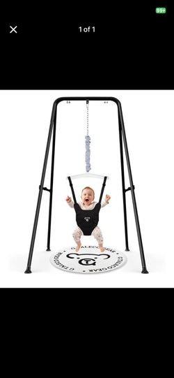 Baby jumper with stand