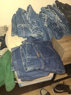 Mens Pants 33-34 X 32