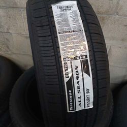 4 New Tires 215/55/17 Firestone Tires